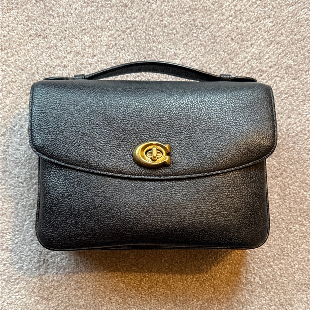 Coach Cassie Black Crossbody Purse